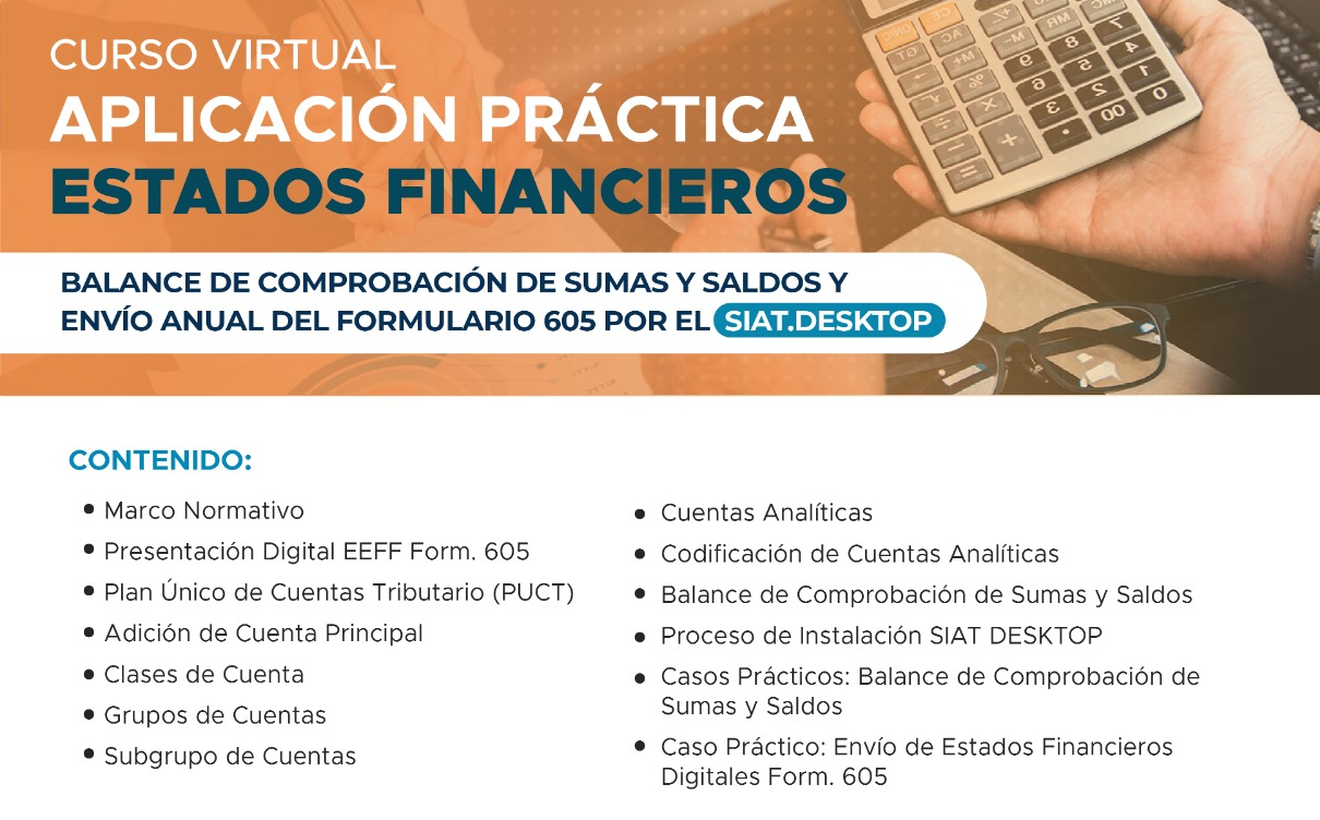 APLICACIÓN PRÁCTICA ESTADOS FINANCIEROS (GRUPO 1  -Lun 10 y Mar 11 de marzo 19:00 - 21:00 )