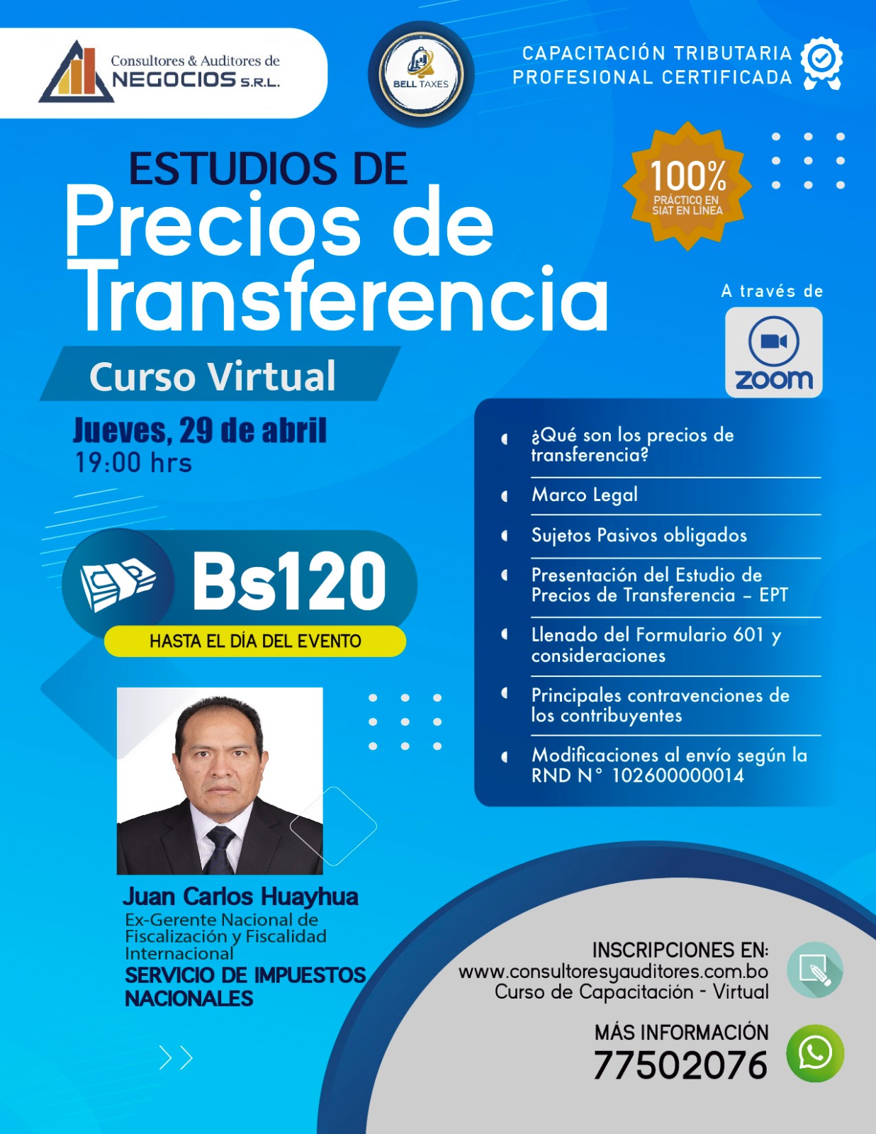 PRECIOS DE TRANSFERENCIA 100